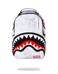 WHITE MARBLE BACKPACK