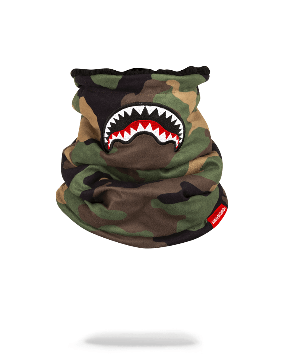 CAMO SHARK NECK WARMER