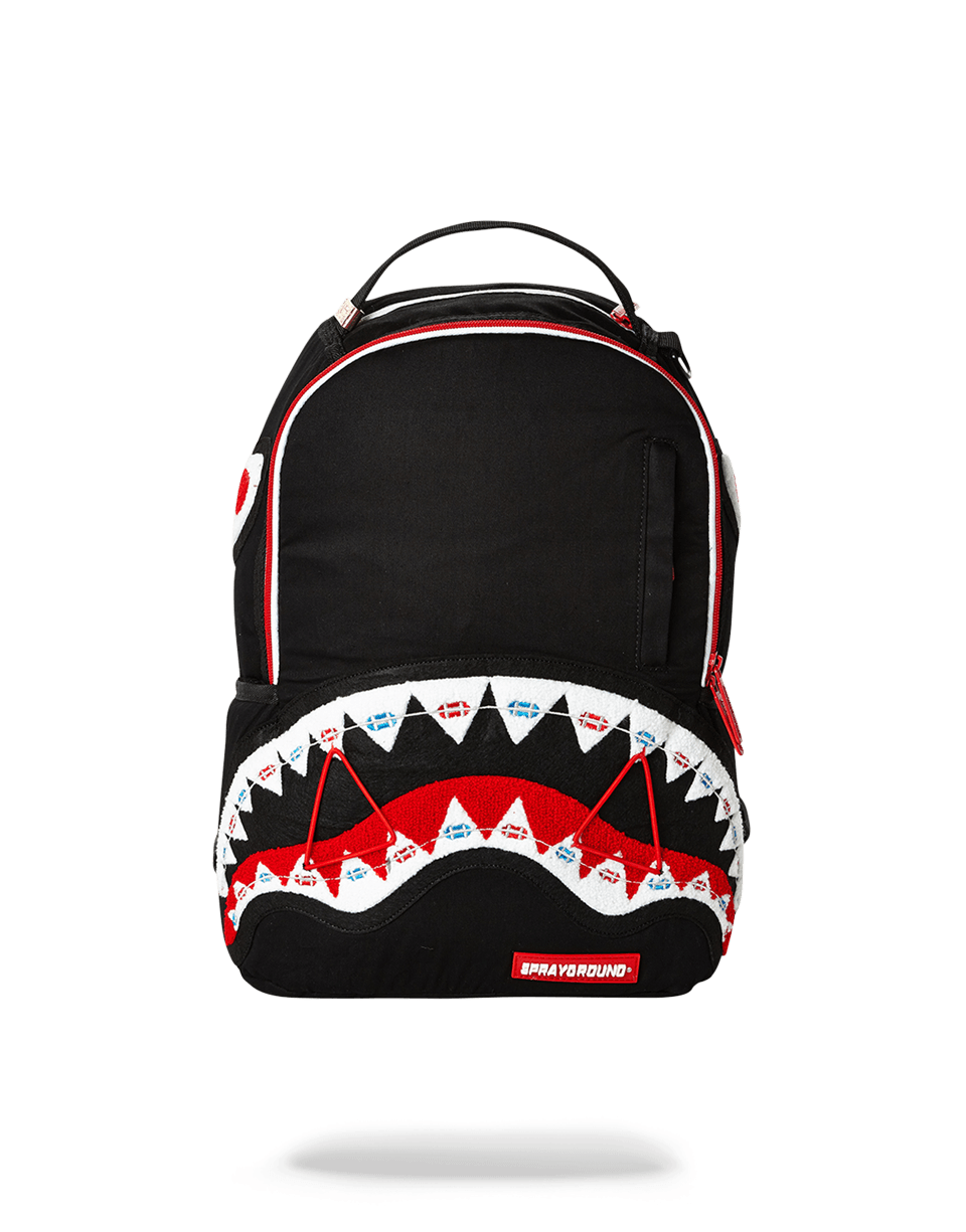 BRACES SHARK (BLACK)