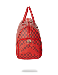 SHARKS IN PARIS DUFFLE (RED CHECKERED EDITION)