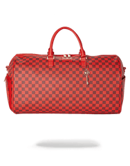SHARKS IN PARIS DUFFLE (RED CHECKERED EDITION)