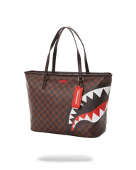 CHECKS IN CAMOFLAUGE TOTE