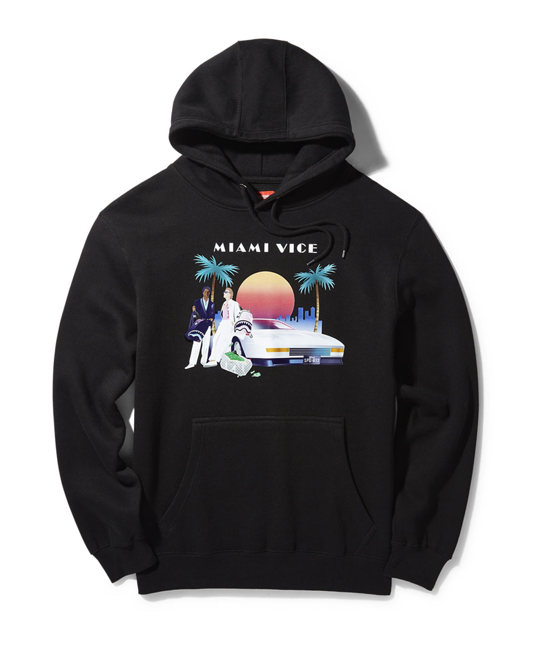 MIAMI VICE HOODY (BLACK)