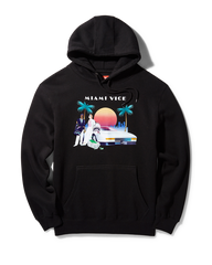 MIAMI VICE HOODY (BLACK)