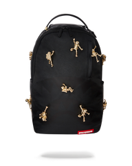 THE LOST IN SPACE BACKPACK (10 3D GOLD METAL ASTRONAUTS)
