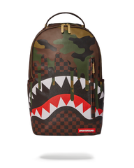 CAMO DRIP SHARKS IN PARIS BACKPACK (DLXV)