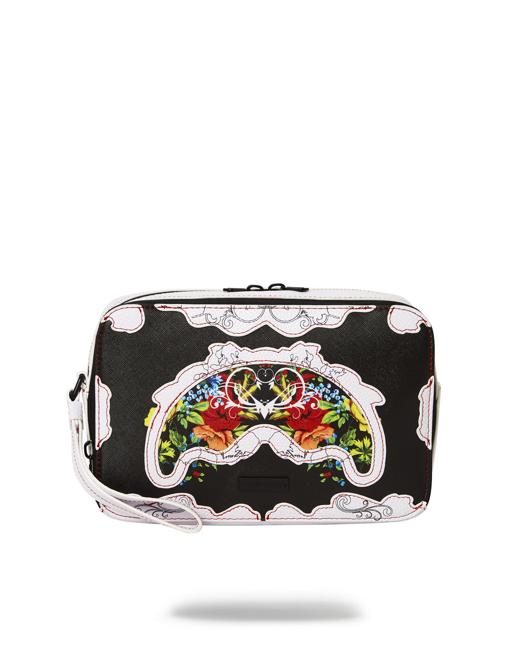 THE FLORAL CUT TOILETRY BAG