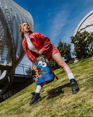 COOKIE MONSTER COOKIE SHARKBITE BACKPACK (DLXV)