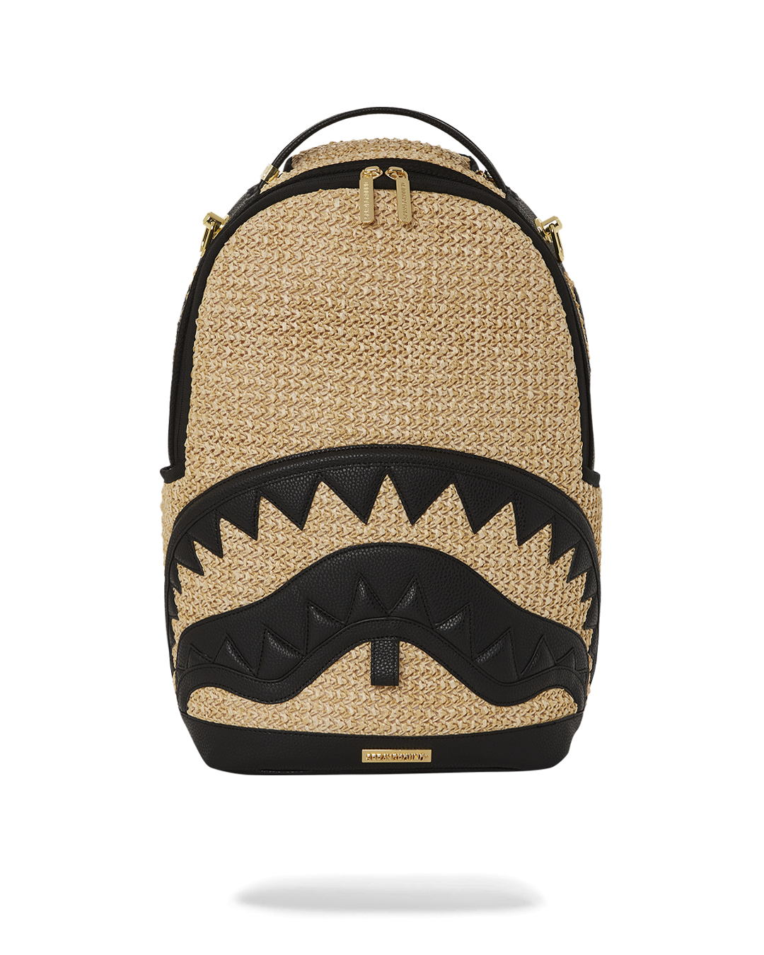 RAFFIA PALM BACKPACK