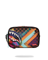 SHARKS IN PARIS CITY STREAKS TOILETRY BAG