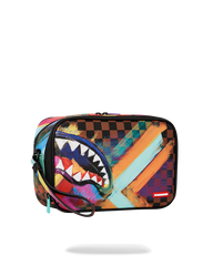 SHARKS IN PARIS CITY STREAKS TOILETRY BAG