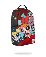 POWERPUFF GIRLS NEVER BACK DOWN BACKPACK