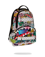 CREATE ANOTHER DAY SKATEBOARD-STRAP BACKPACK