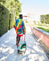 THE SANCTUARY SHARKNAUTICS HARDSHELL CARRY-ON LUGGAGE