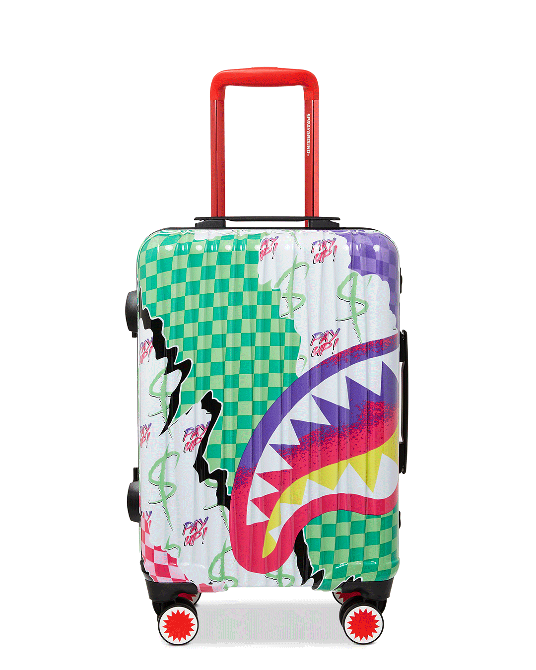 DREAMY TECHNICOLOR SHARKNAUTICS HARDSHELL CARRY-ON LUGGAGE