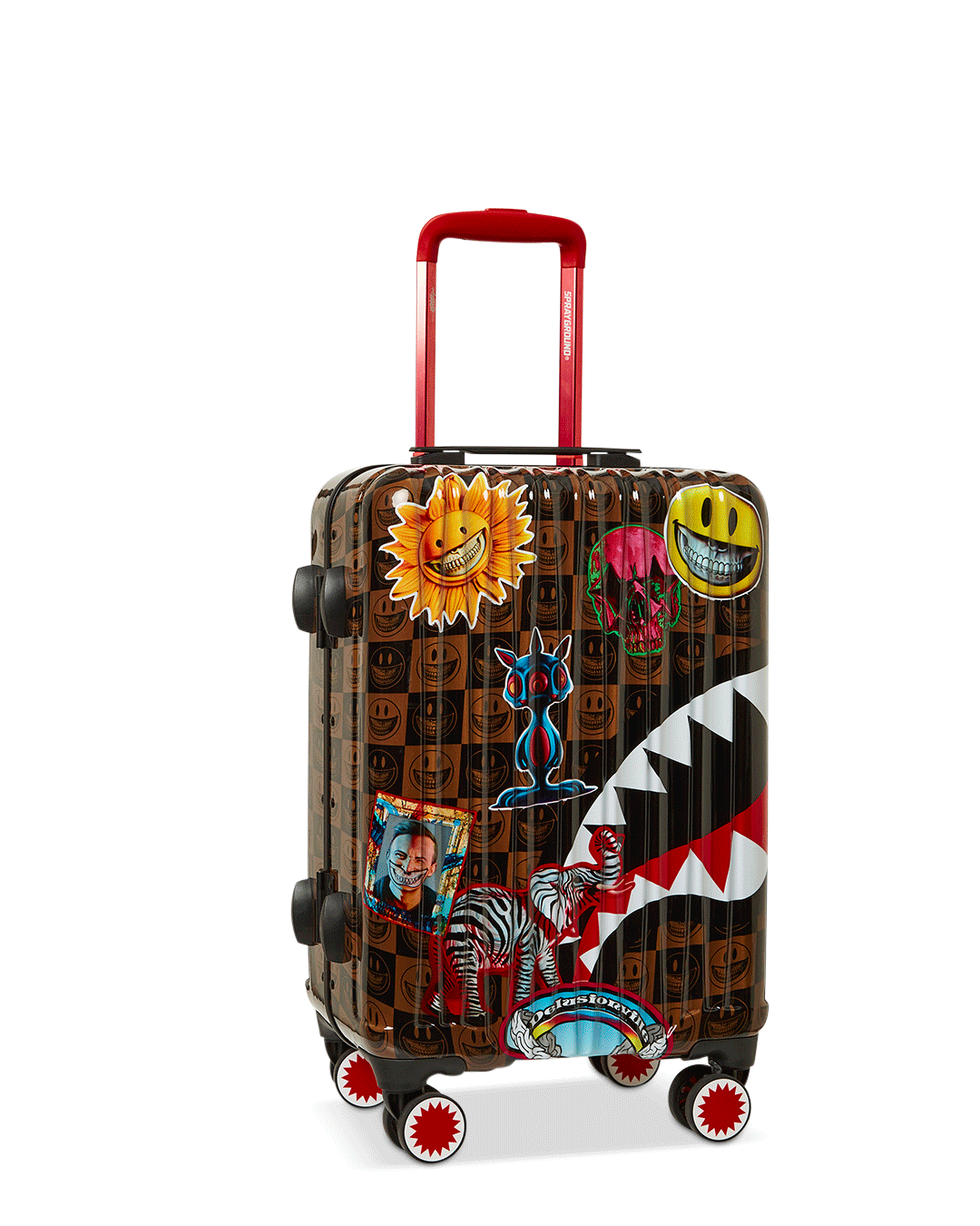 GLOBAL MOGUL POPAGANDA RON ENGLISH EDITION HARDSHELL CARRY-ON LUGGAGE