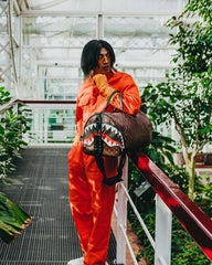 SHARKS AND SKULLS DUFFLE