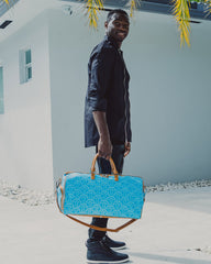 ILLUCHAINS TURQ DUFFLE