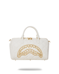 RIVIERA LE BLANC GOLD CHAIN SHARK MINI DUFFLE