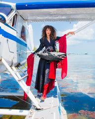 SHARKFINITY STEALTH PILOT SHARK SHAPE DUFFLE