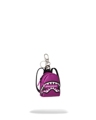 SMASH LOGO VIOLA BACKPACK KEYCHAIN