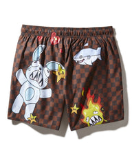 WTF SHARK SHOTO SWIM TRUNKS