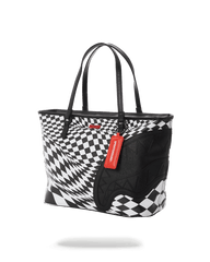 TRIPPY CHECK TOTE