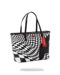 TRIPPY CHECK TOTE