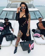 SHARKS IN CANDY TOTE