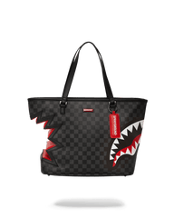 SHARK BITE SHARKS IN PARIS GRAY TOTE