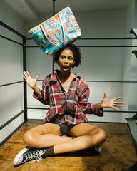 OFFICIAL BASQUIAT MITCHELL CREW 1983 TOTE