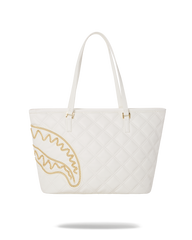 RIVIERA LE BLANC GOLD CHAIN SHARK TOTE