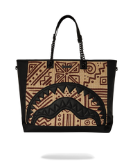 A.I. PALM MIRAGE SHARK LUXE BEACH TOTE