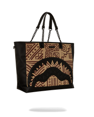 A.I. PALM MIRAGE SHARK LUXE BEACH TOTE