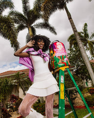 PINK PANTHER FORTRESS OF MONEY-TUDE BACKPACK