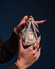 A.I. AFRICAN INTELLIGENCE ELEGANT ENERGY BACKPACK KEYCHAIN