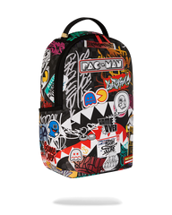 PACMAN LEVELED-UP ART BACKPACK