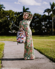 PACMAN LEVELED-UP ART BACKPACK